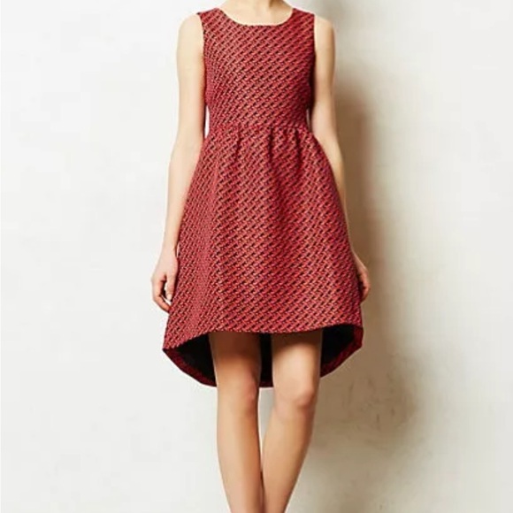 Anthropologie Geojacquard Dress By Lili Wang for Lilis Closet, Seen on TV - Picture 3 of 14